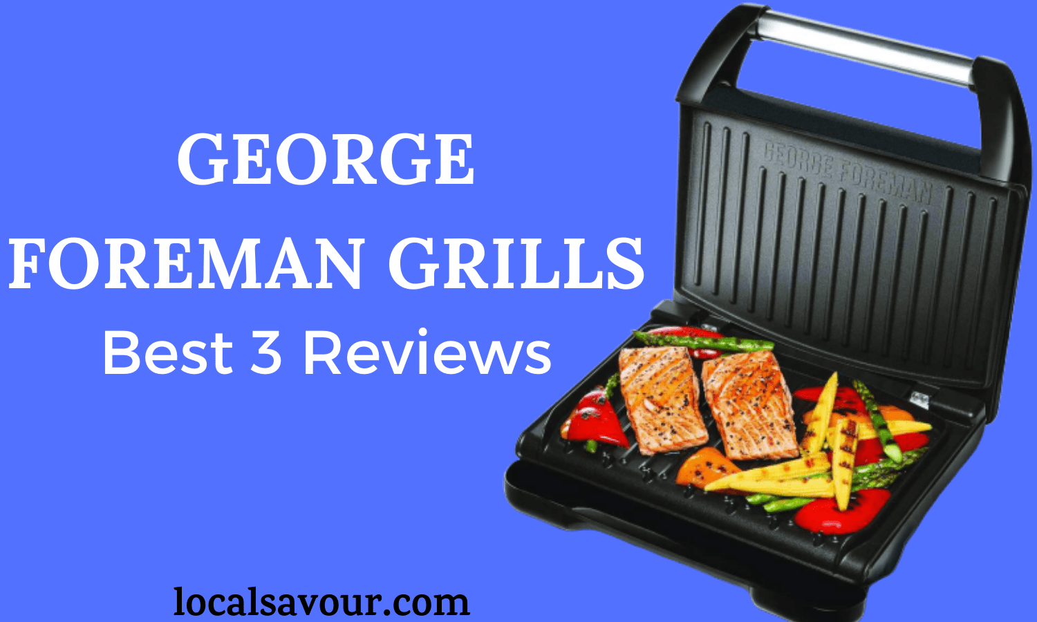 How to cook salmon on george foreman grill